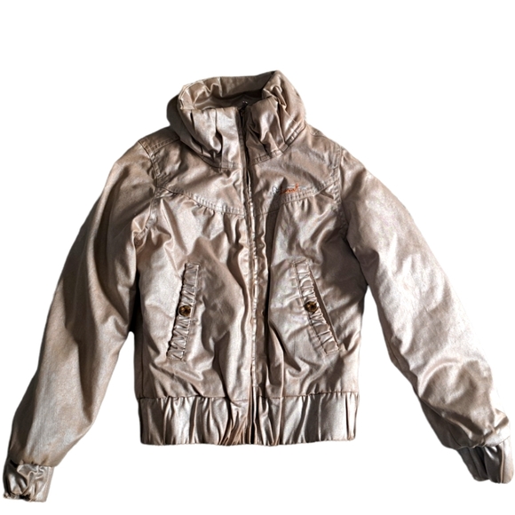 Diesel Jackets & Blazers - Diesel  Metallic Jacket - Silver